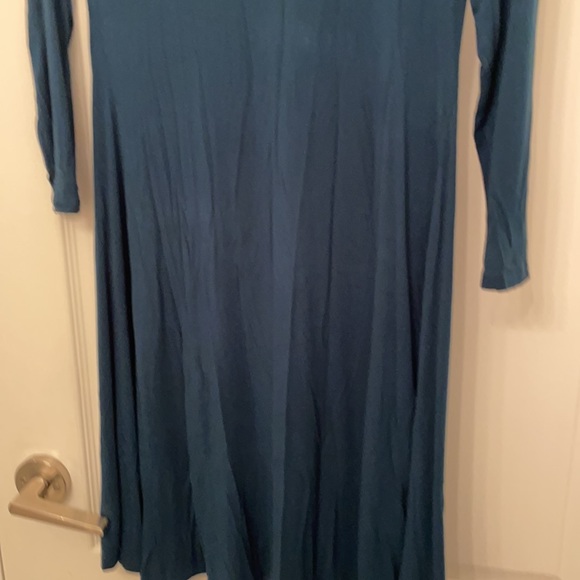 Style and Co Teal blue dress. - Picture 2 of 2